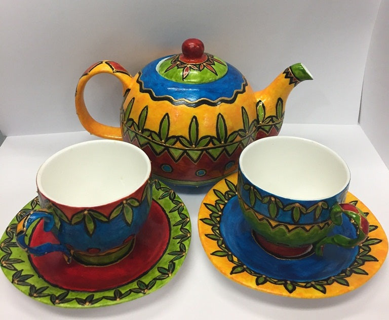 Ceramic Tea Pot Set