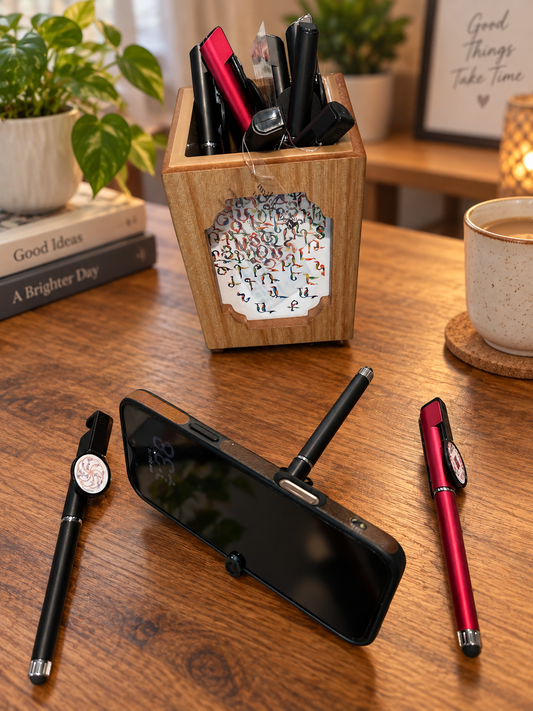 Armenian Pen & Phone Holder