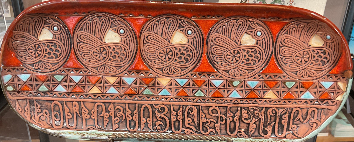 Large Ceramic Plate (14'x6')