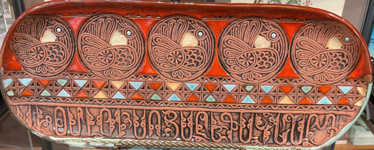 Large Ceramic Plate (14'x6')
