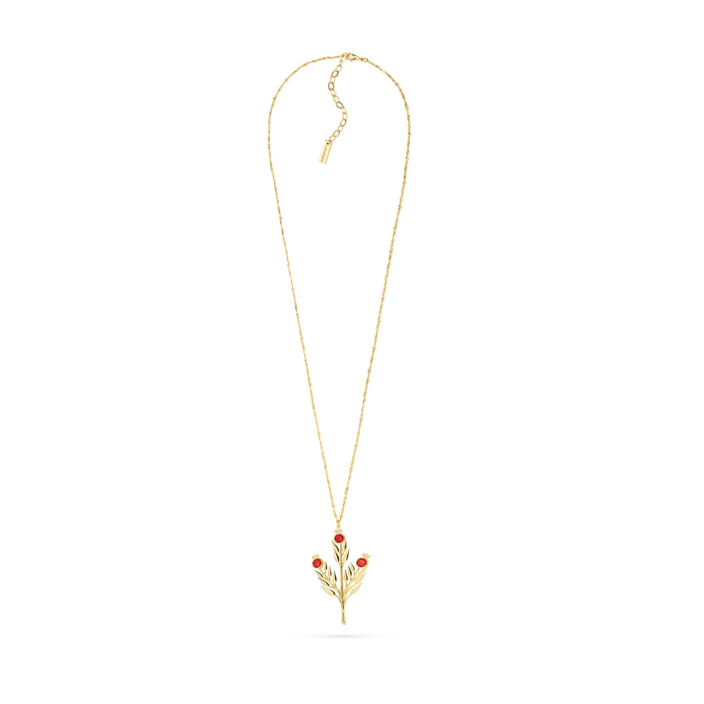 Pomegranate Branch Necklace