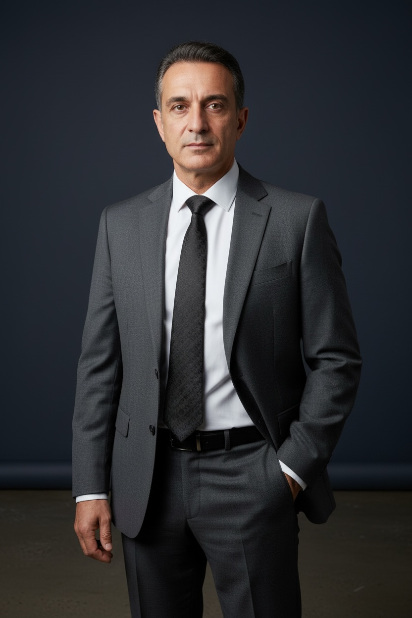 Crimson Elegance in Black