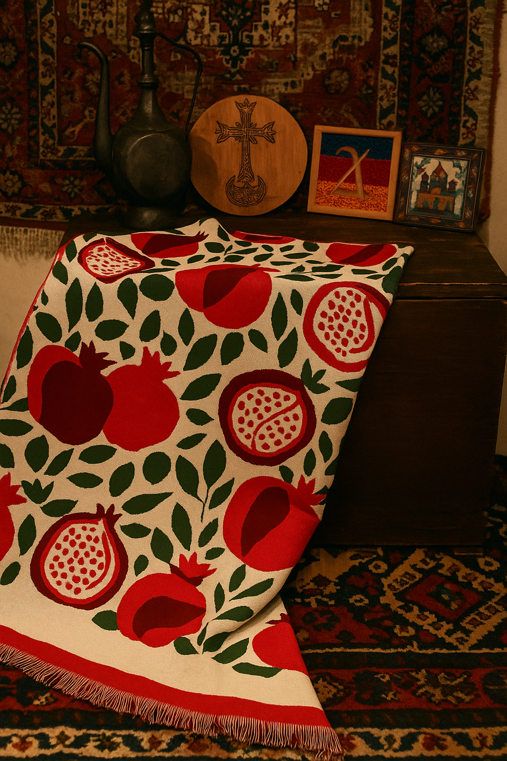 Pomegranate Bliss Blanket