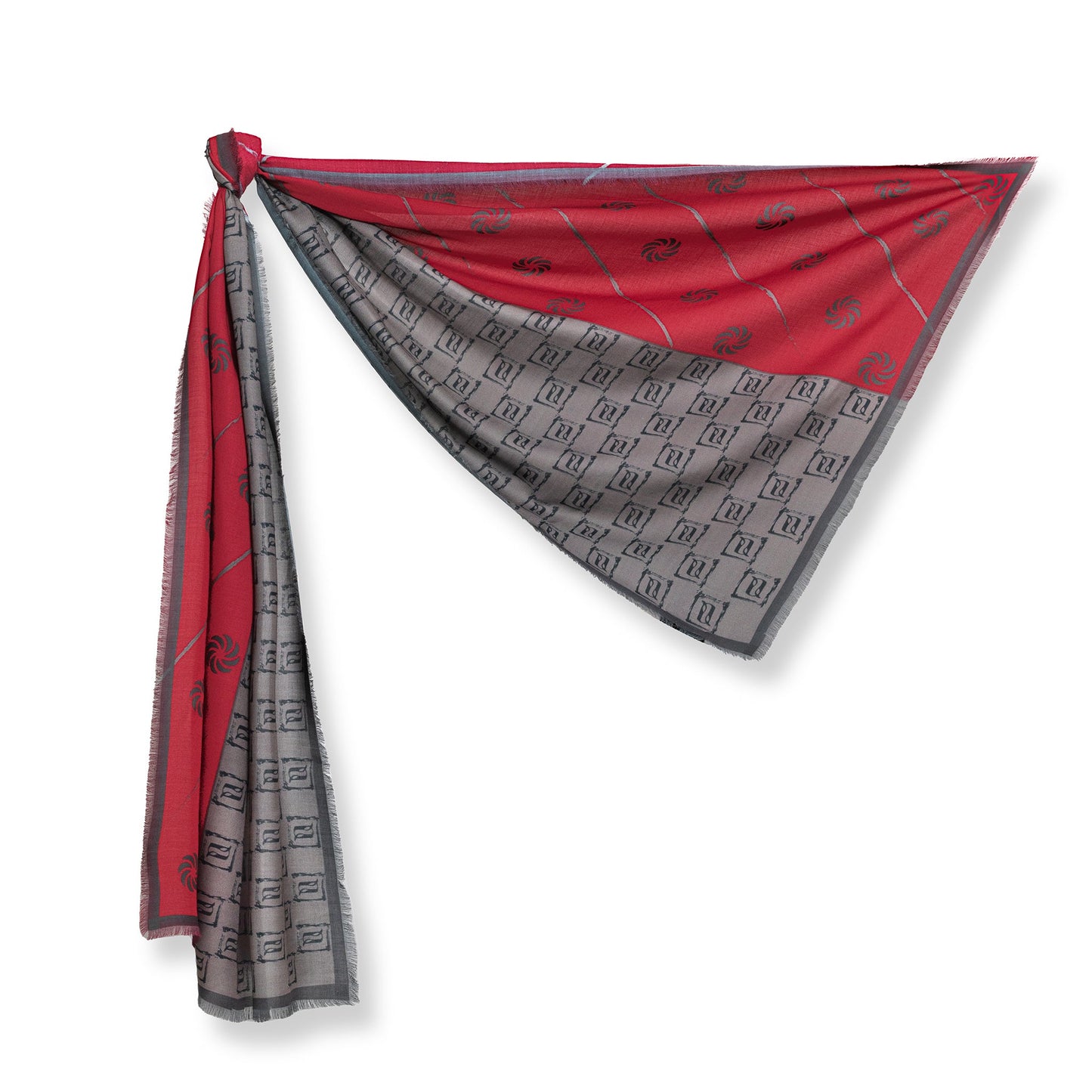 Eternity Burgundy Unisex Scarf