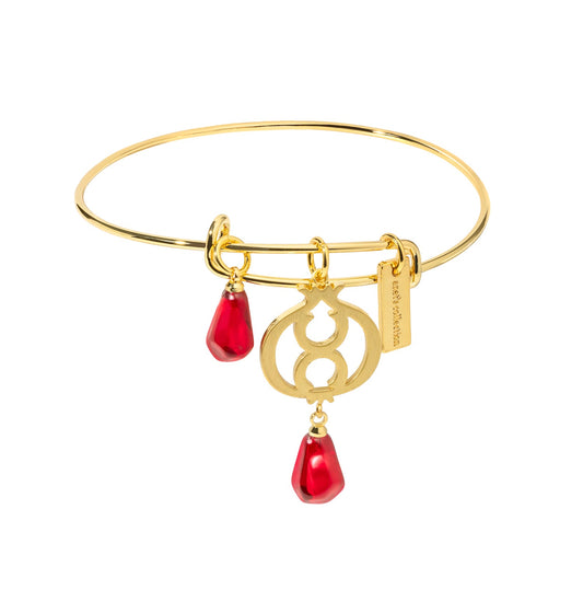 Pomegranate Adjustable Bangle